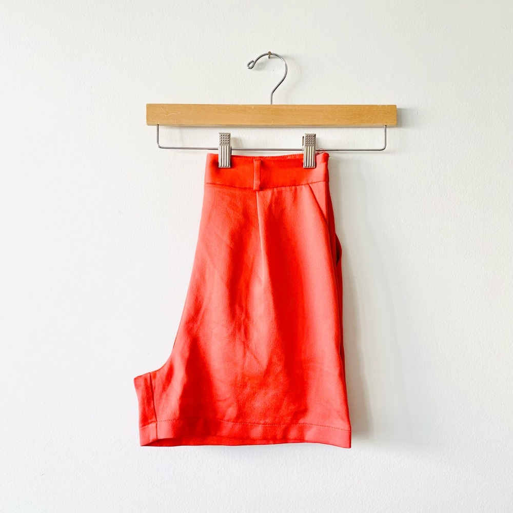 NEW ASOS Satin Tie Belt Shorts